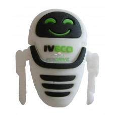 USB Flash Drive PVC Robot